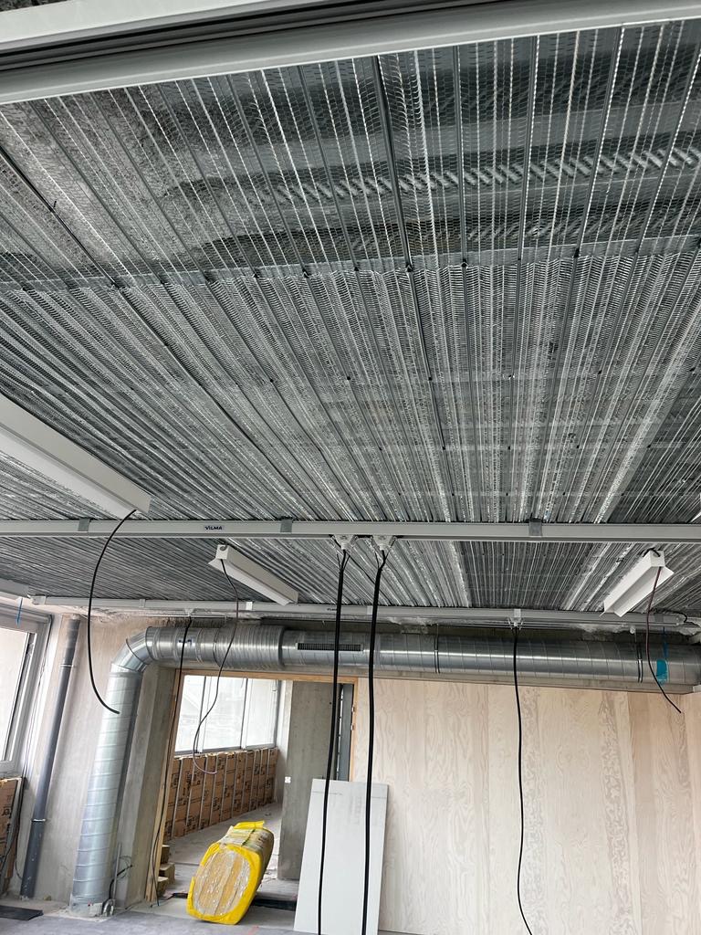 Flocage plancher bois