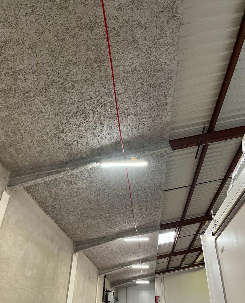 Protection incendie bac de toiture